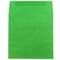 JAM Paper 8.5" x 8.5" Green Square Colored Invitation Envelopes, 25ct.